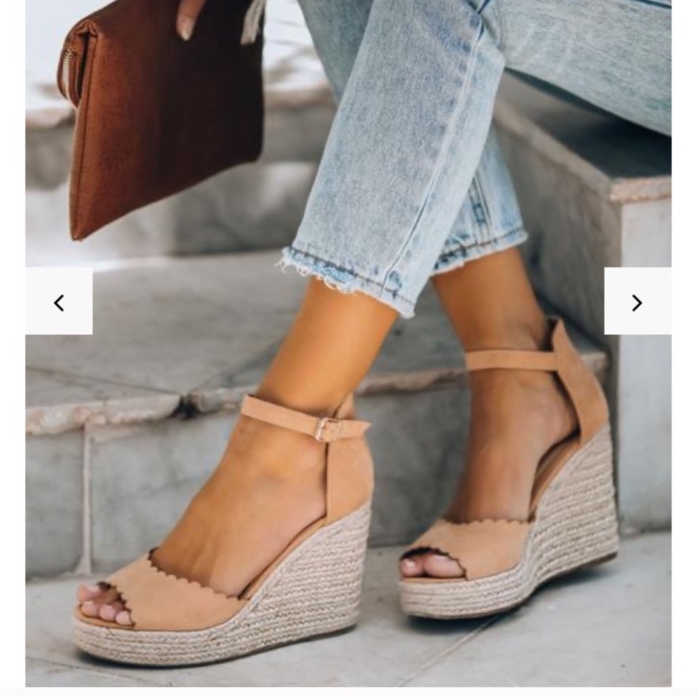 Vici Collection Espadrilles size 6-worn only once!